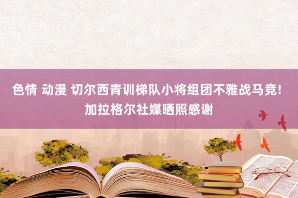 色情 动漫 切尔西青训梯队小将组团不雅战马竞! 加拉格尔社媒晒照感谢