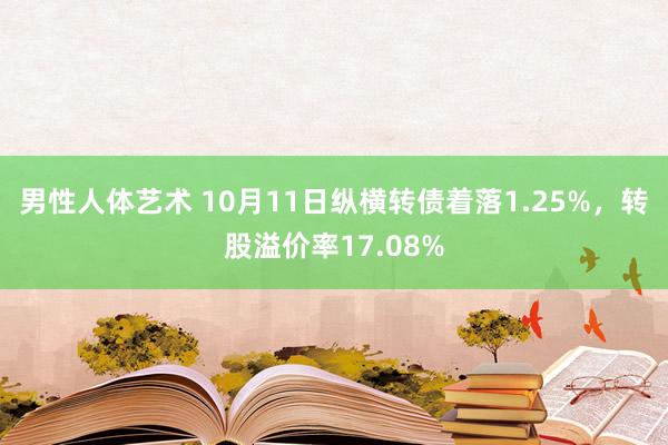 男性人体艺术 10月11日纵横转债着落1.25%，转股溢价率17.08%