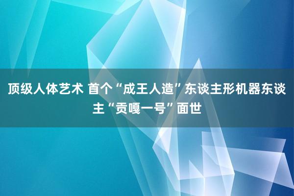 顶级人体艺术 首个“成王人造”东谈主形机器东谈主“贡嘎一号”面世