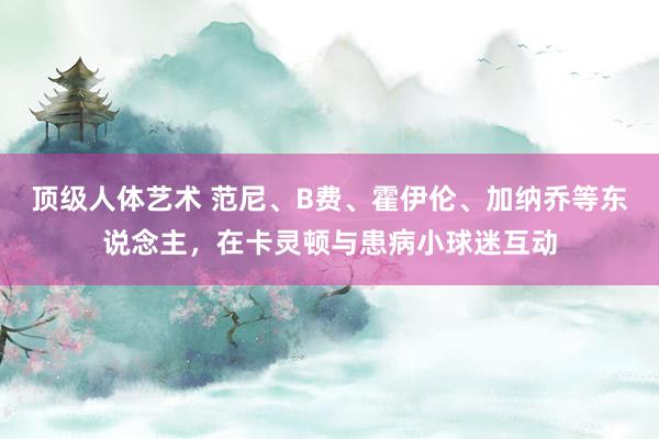 顶级人体艺术 范尼、B费、霍伊伦、加纳乔等东说念主，在卡灵顿与患病小球迷互动