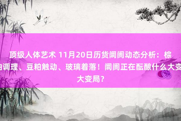 顶级人体艺术 11月20日历货阛阓动态分析：棕榈油调理、豆粕触动、玻璃着落！阛阓正在酝酿什么大变局？