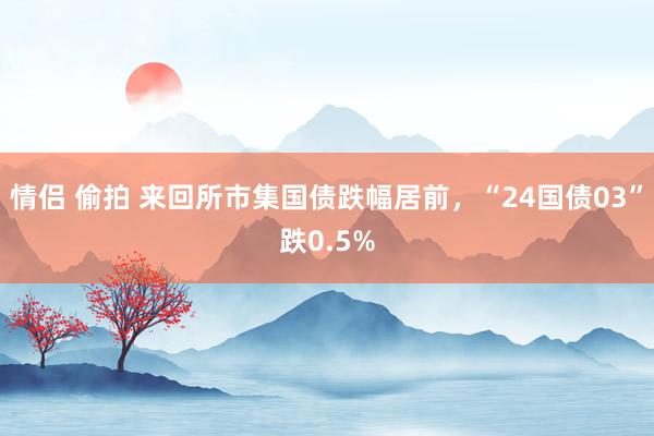 情侣 偷拍 来回所市集国债跌幅居前，“24国债03”跌0.5%